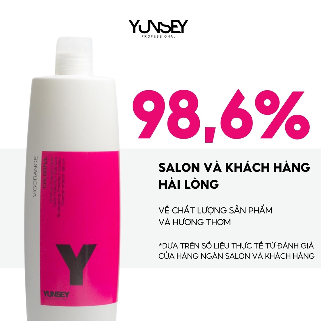 Dầu Gội Giữ Màu Tóc Nhuộm Yunsey Color Protection 1000Ml