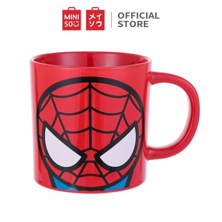 Ly sứ MARVEL cartoon 400ml(Spider-man) Miniso