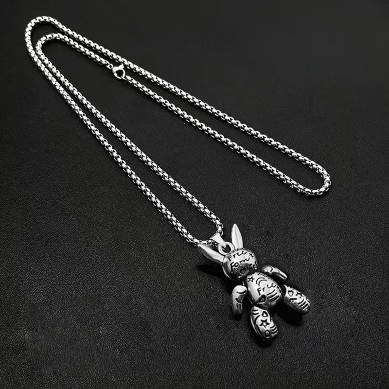 Vòng Cổ Choker Mặt Hình Động Vật Phong Cách Punk Rock Cá Tính