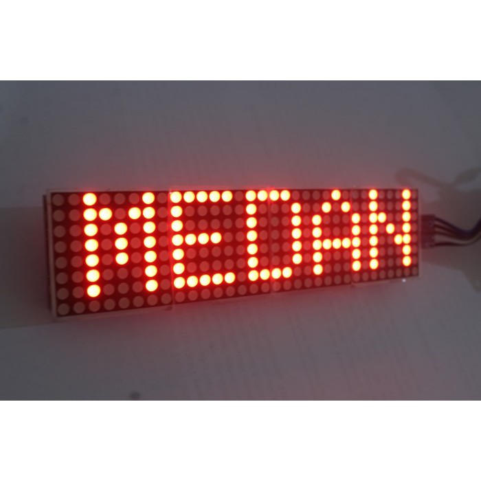 Mô Đun Ma Trận Matrix 32x8 Max 7219 Led Cho Arduino