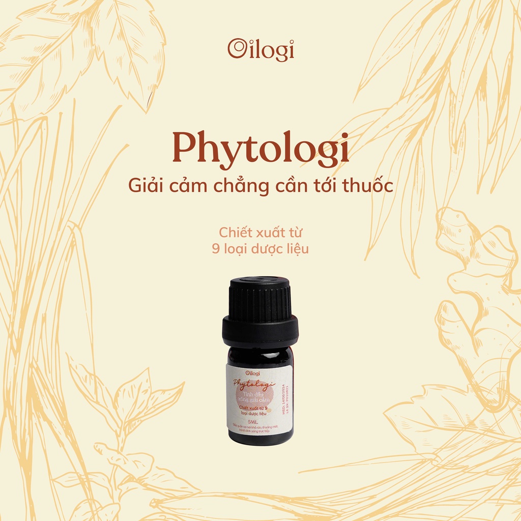 Tinh dầu thiên nhiên nguyên chất Oilogi 10ML | Tự chọn mùi | Có kiểm nghiệm đạt chuẩn
