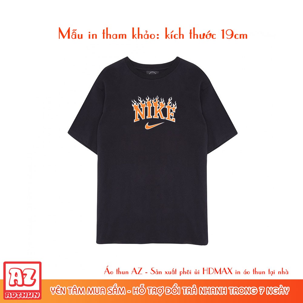 Hình ủi nhiệt Nike Cow HDMAX nhiều kích thước - Patch Sticker logo ủi HD20