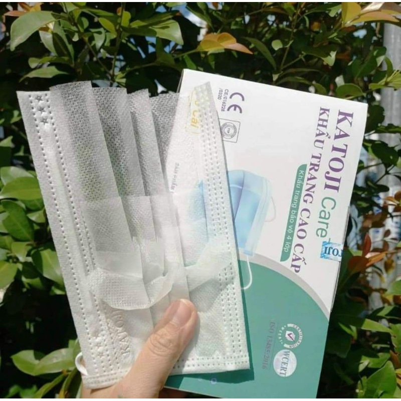 khẩu trang y tế katoji care kháng khuẩn (1 hộp 50 cái) | BigBuy360 - bigbuy360.vn