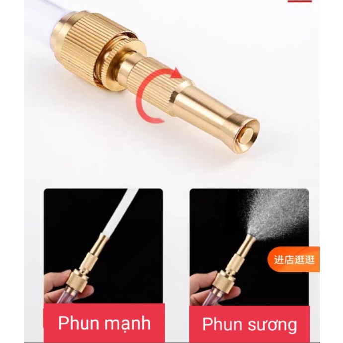 Bộ vòi nước tăng áp lực nước mini/Vòi xịt nước tăng áp đa năng bằng đồng.