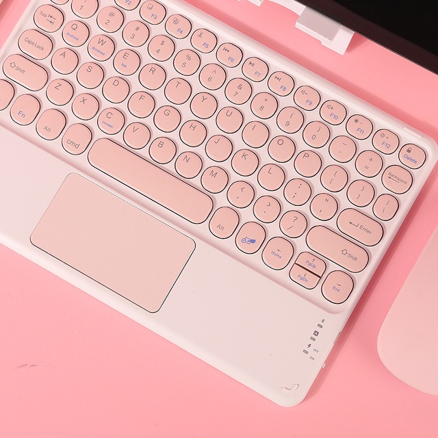 Bàn Phím Bluetooth và Chuột Bluetooth DITECH 10 Inch có cảm ứng Cho Máy Tính Bảng,Bút cảm ứng ipad - HATECH66