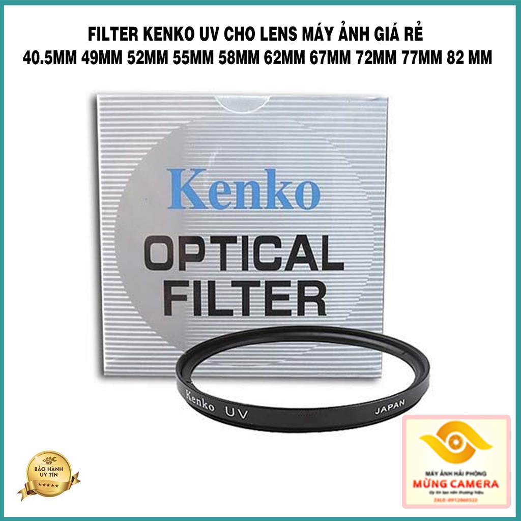 Kính Lọc Kenko UV - Kenko Filter UV
