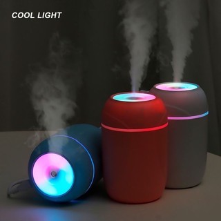 Máy xông tinh dầu 300ml có đèn.Tạo Ẩm Khử Mùi Lọc Khí cho ÔTÔ Phòng Ngủ , Phòng Làm Việc.... SALE