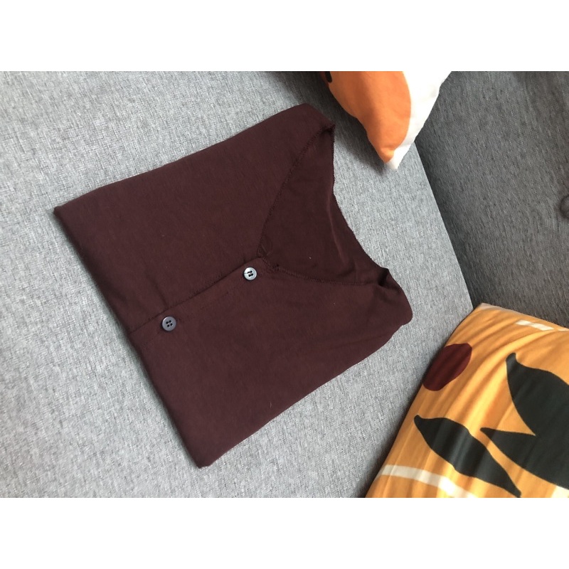 Áo len tăm tay dài cổ chữ V chất mềm mịn cực đẹp dễ mix đồ | BigBuy360 - bigbuy360.vn