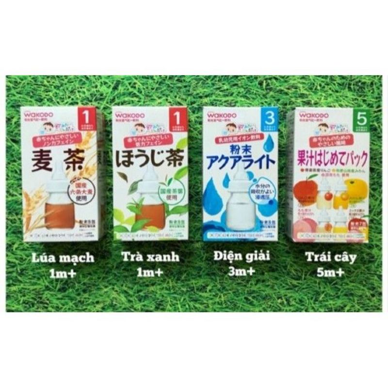 TRÀ WAKADO NHẬT ĐỦ VỊ CHO BÉ
