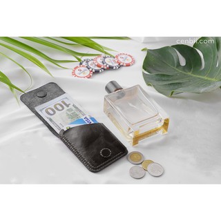Ví bóp mini, bóp cầm tay, màu đen