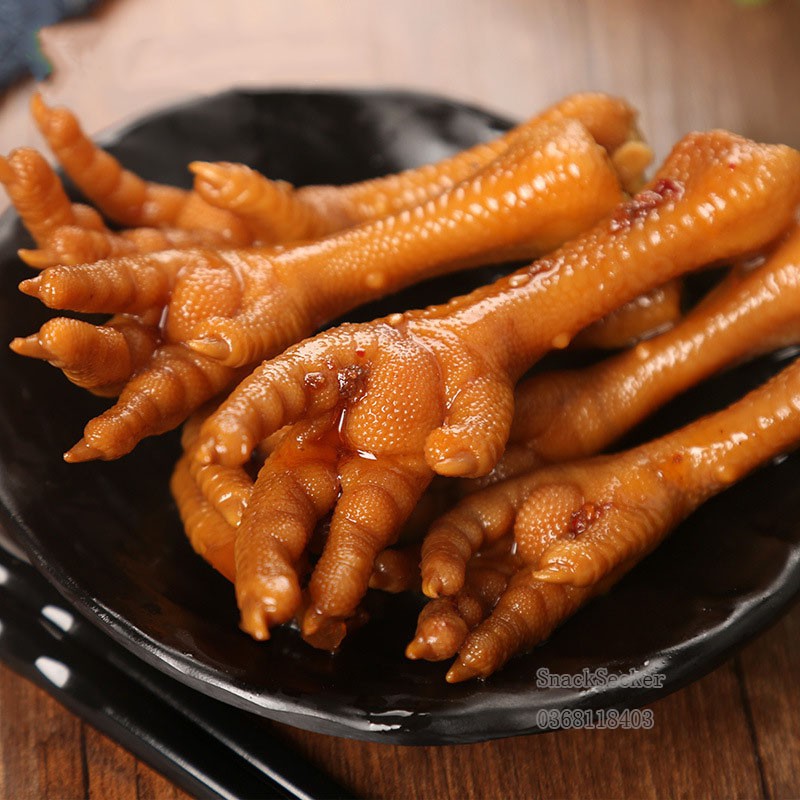 ( Mới ) Chân gà Cay Tứ Xuyên 3 vị siêu ngon gói 35gr - Chân gà cay 1 chiếc dai dai - Snackseeker - Đồ ăn vặt Trung Quốc | BigBuy360 - bigbuy360.vn