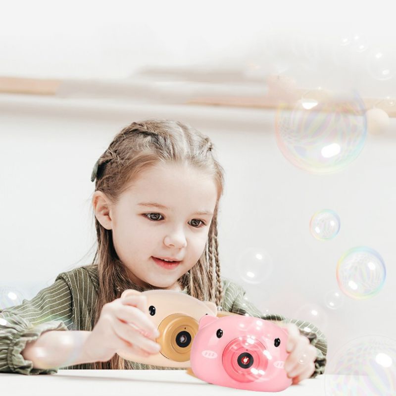 Máy ảnh xà phòng hình chú heo màu hồng dễ thương