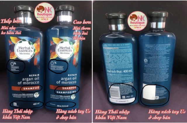 BỘ DẦU GỘI XẢ HERBAL ESSENCES PHỤC HỒI TÓC HƯ TỔN HIỆU QUẢ 100% NGAY TỪ LẦN SỬ DỤNG ĐẦU TIÊN👌👌👌