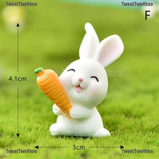 Mô Hình Thỏ Con Trang Trí Sân Vườn