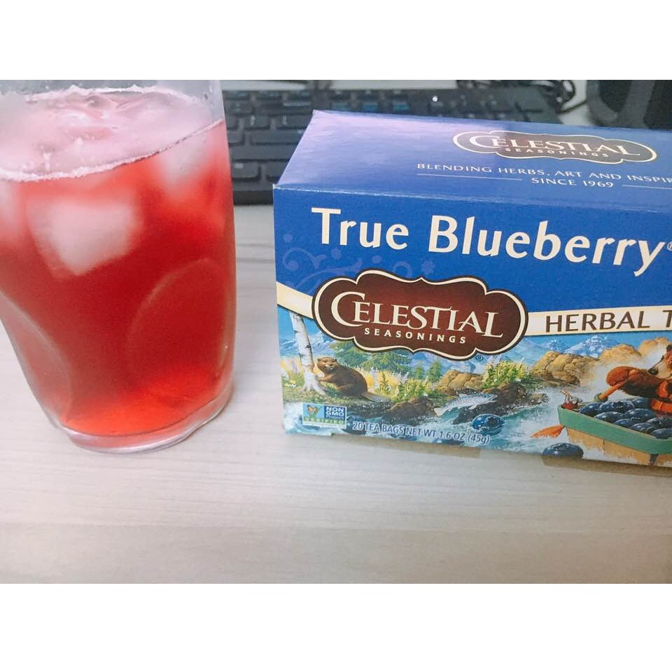 Trà việt quất thiên nhiên Celestial Seasonings (hàng Mỹ nguyên seal)