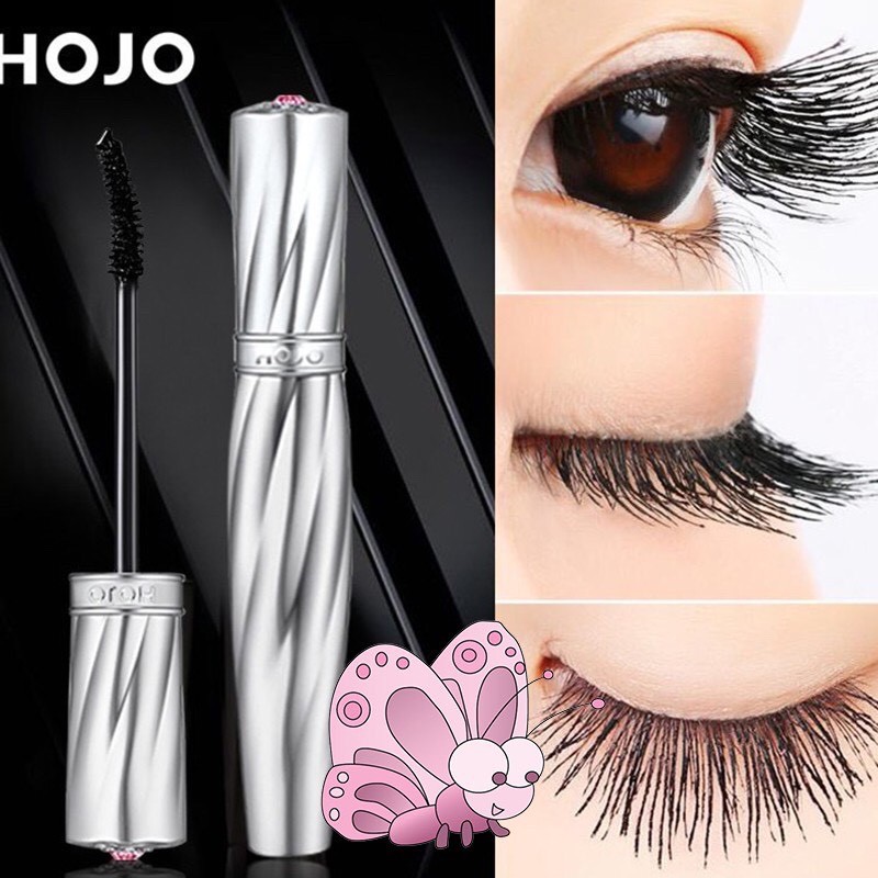 [Hàng mới về] Mascara HOJO màu đen chuốt mi cong và dài mau khô không thấm nước