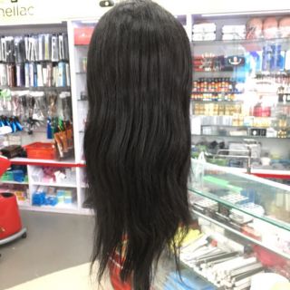 Đầu manocanh học cắt 100% tóc giả