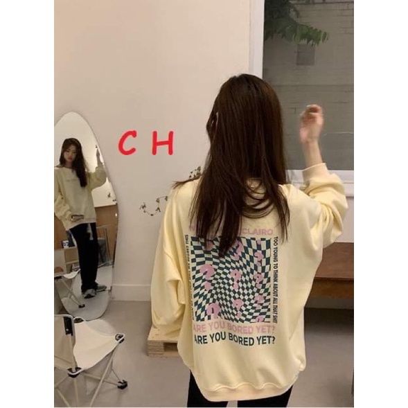 Áo nỉ bo CONH hai mặt