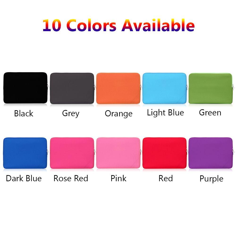 Túi Đựng Laptop Bằng Vải Cotton Mềm Chống Nước Nhiều Màu Sắc
