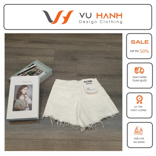 Quần sooc bò rách, quần short nữ | Shop Vũ Hạnh