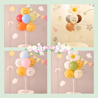 Trụ đế chùm bóng 7 nhánh 70cm (giả bóng bay) trang trí sinh nhật, party, lễ, cưới hỏi, thôi nôi, khai trương, đầy tháng…