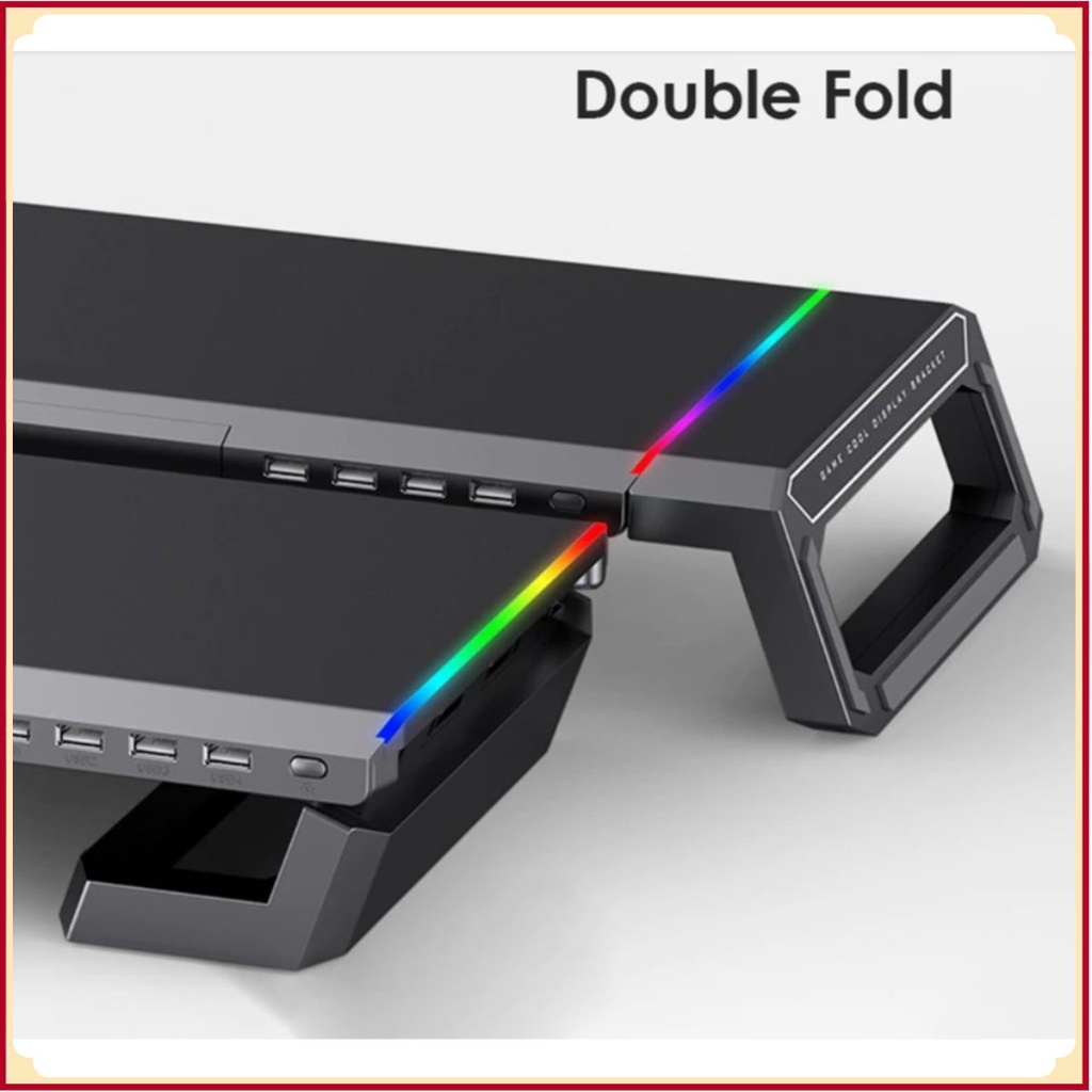 Bàn Kê Màn Hình Máy RGB Core Obsidian Black 😌🤗