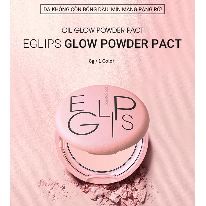 Phấn Phủ Dạng Nén Eglips Powder Pact 9g