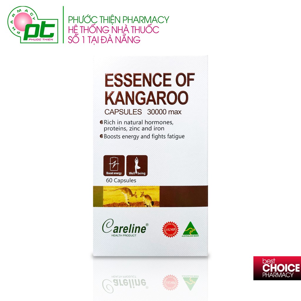 Viên Uống Tăng Cường Sinh Lý Nam Essence Of Kangaroo Careline 60 viên