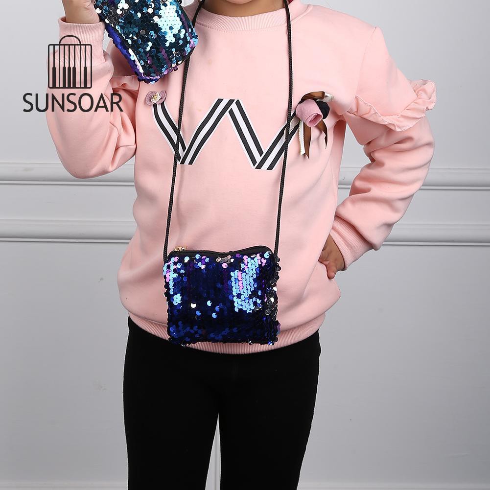 Ba lô đi học đính sequin lấp lánh dễ thương