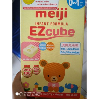 02 hộp Sữa Meiji thanh