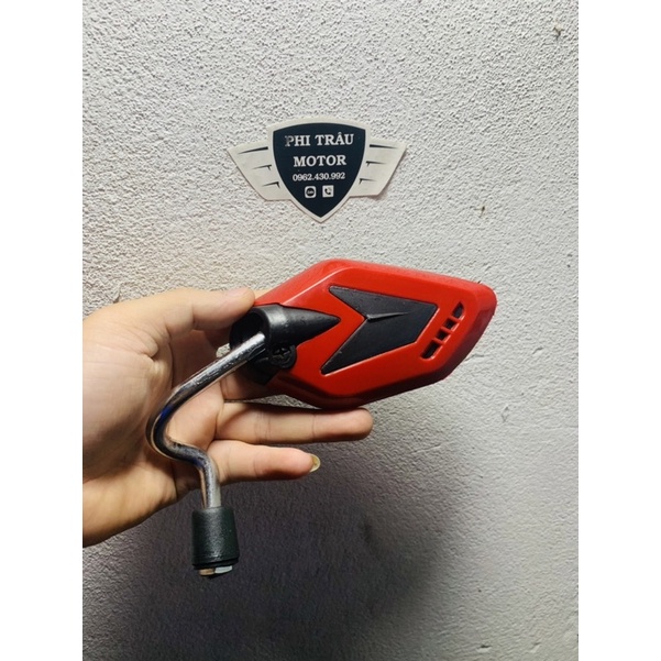 Gương chiếu hậu yaz mẫu 2022 gắn mọi loại xe chân 10 ly