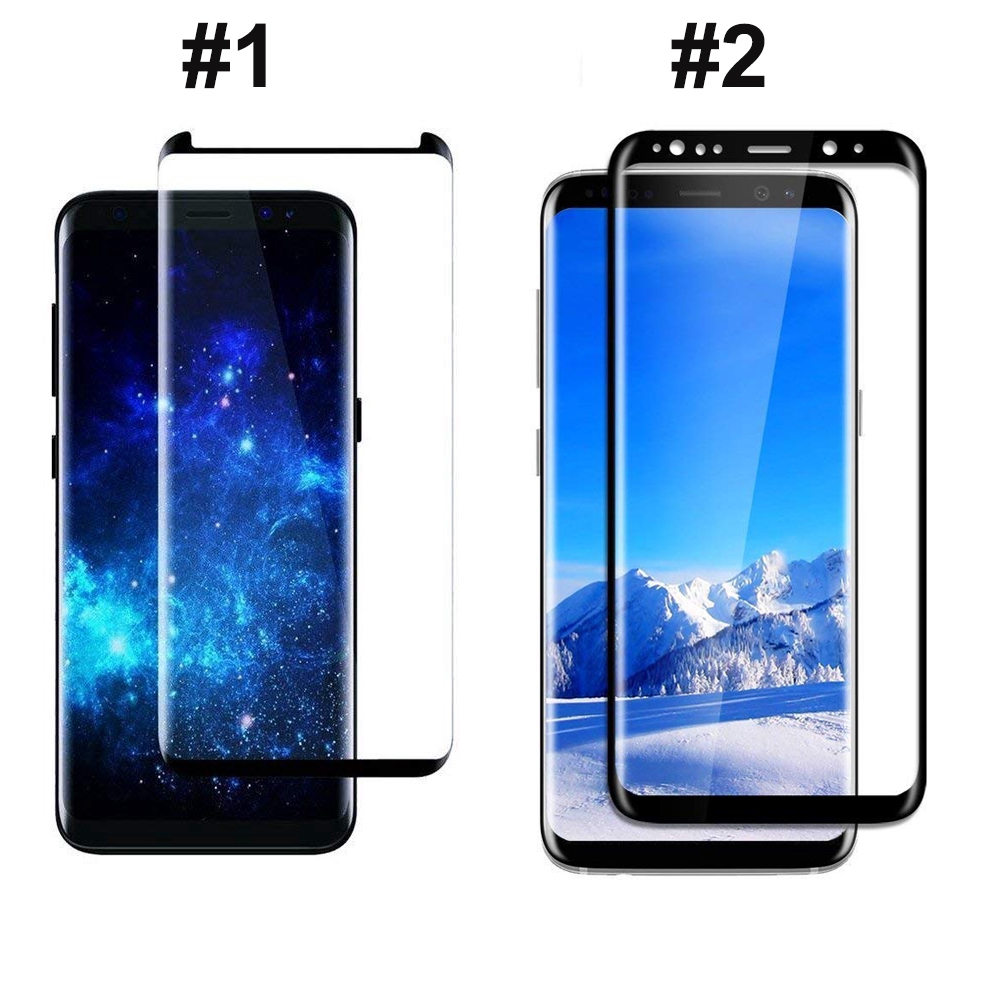 Kính cường lực bảo vệ toàn màn hình dành cho For  Samsung Galaxy S8 S9 Note 8 9 kèm phụ kiện