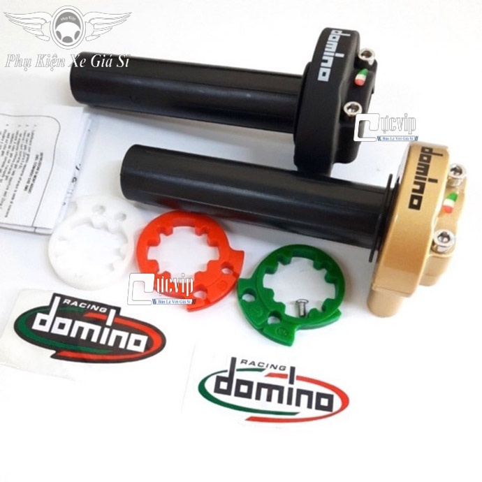 Cùm Tăng Tốc Domido 2 Dây Ga Dưới + Cặp Bao Tay Daytona MS4092