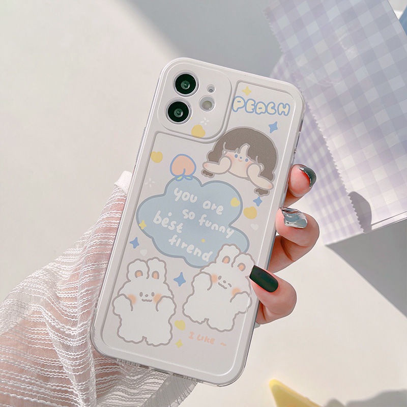 Ốp Điện Thoại Mềm Họa Tiết Hoạt Hình Cho Iphone11 XS Apple 12Promax 12 78plus XS