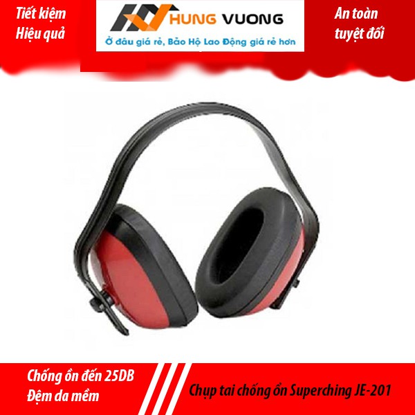 Chụp tai chống ồn Đài Loan Superching JE-201 mức chống ồn 25DB
