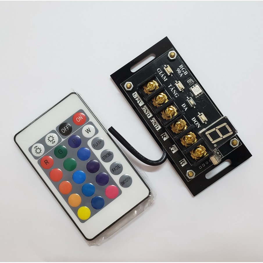 Mạch điều khiển led RGB hồng ngoại
