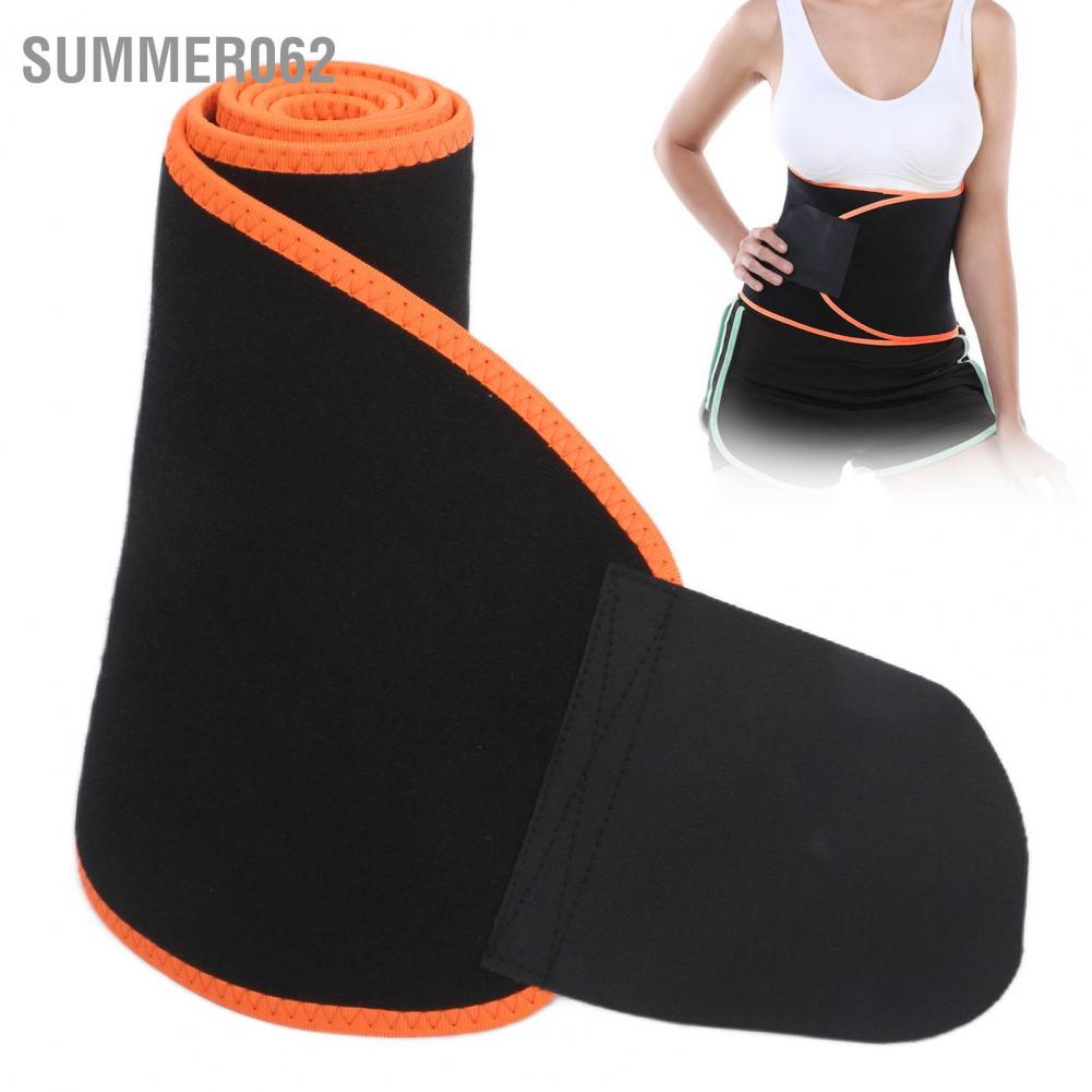 [Hàng Sẵn] Đai tập thể dục Yoga Sweat Belt Đai thể thao Màu Đai tập thể dục Bụng【Summer062】