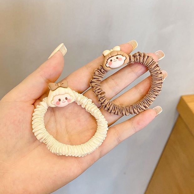 Dây cột, buộc tóc Scrunchies phong cách hàn quốc cô gái nhỏ xinh xinh
