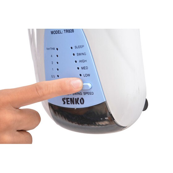 [SHIP GRAB] Quạt Treo Tường Điều Khiển Từ Xa SENKO 1628 mẫu mới bảo hành 2 năm