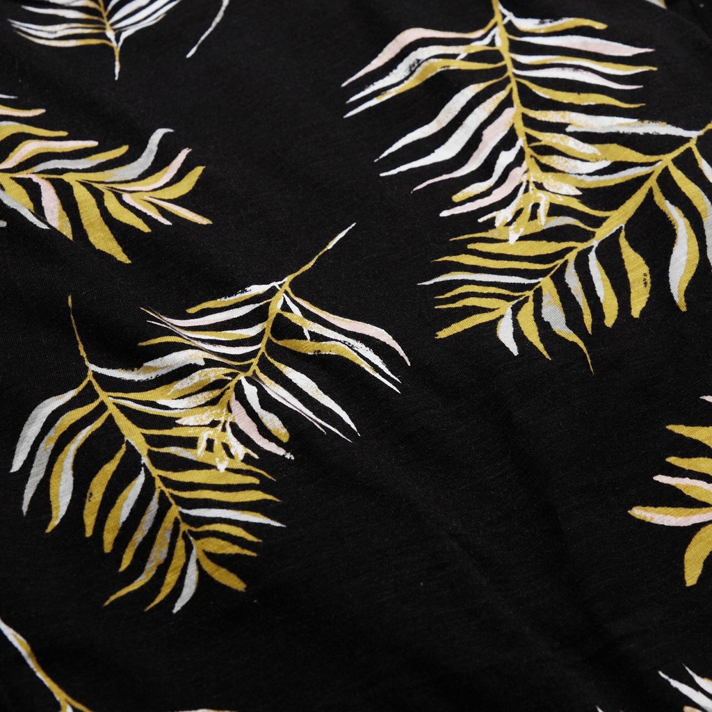 [Size lớn > 100kg] Áo polo nam GAPss2021 họa tiết lá cọ nhiệt đới - Cotton lụa mịn, form basic phong cách mùa hè | BigBuy360 - bigbuy360.vn