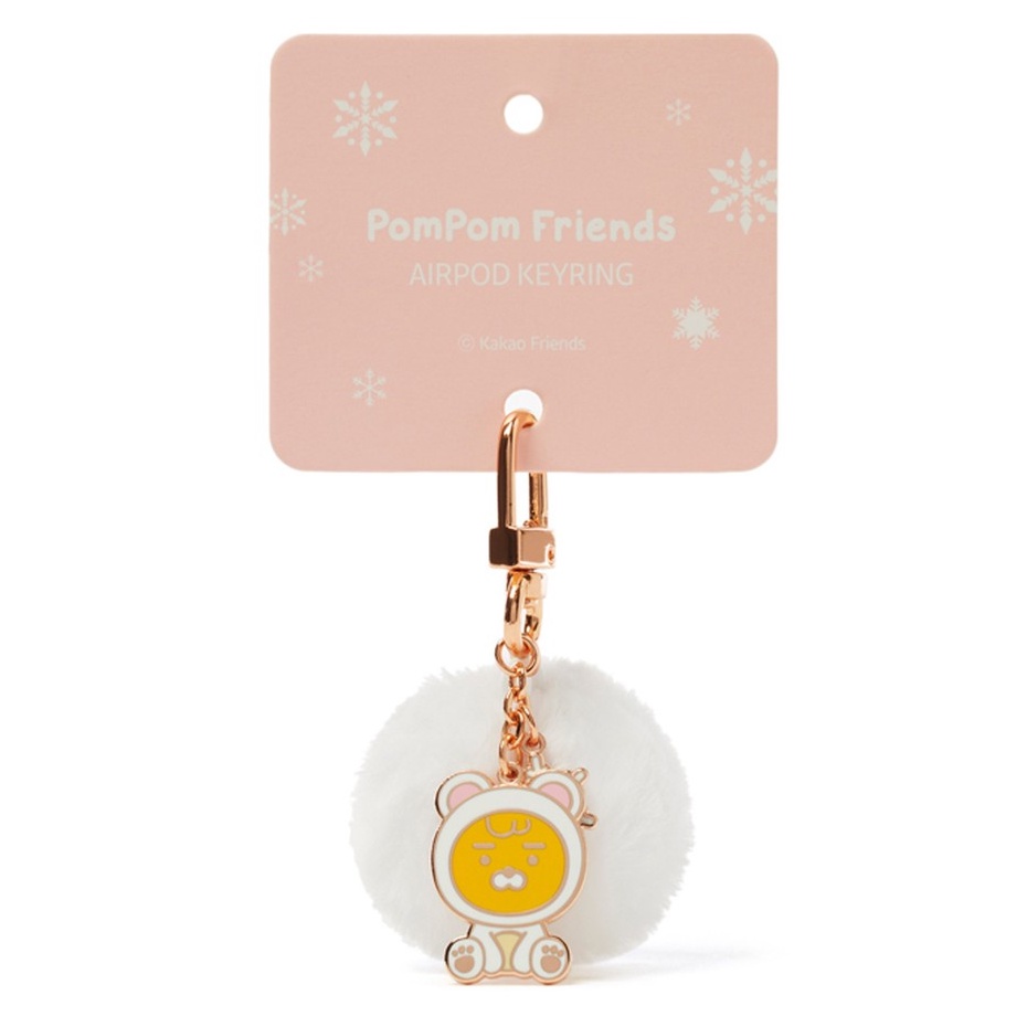 Móc Treo Airpod Pompom Kakao Friends Ryan