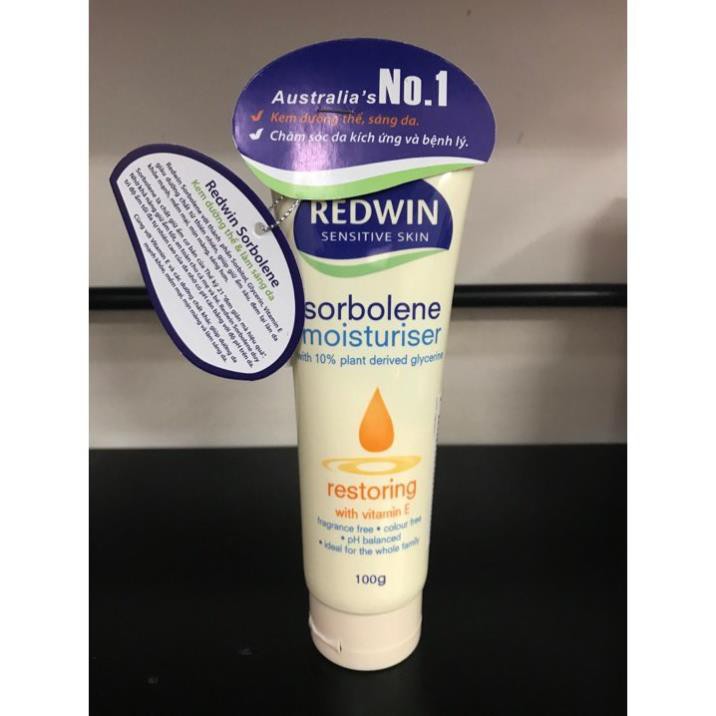 redwin sorbolene moisturiser 100g