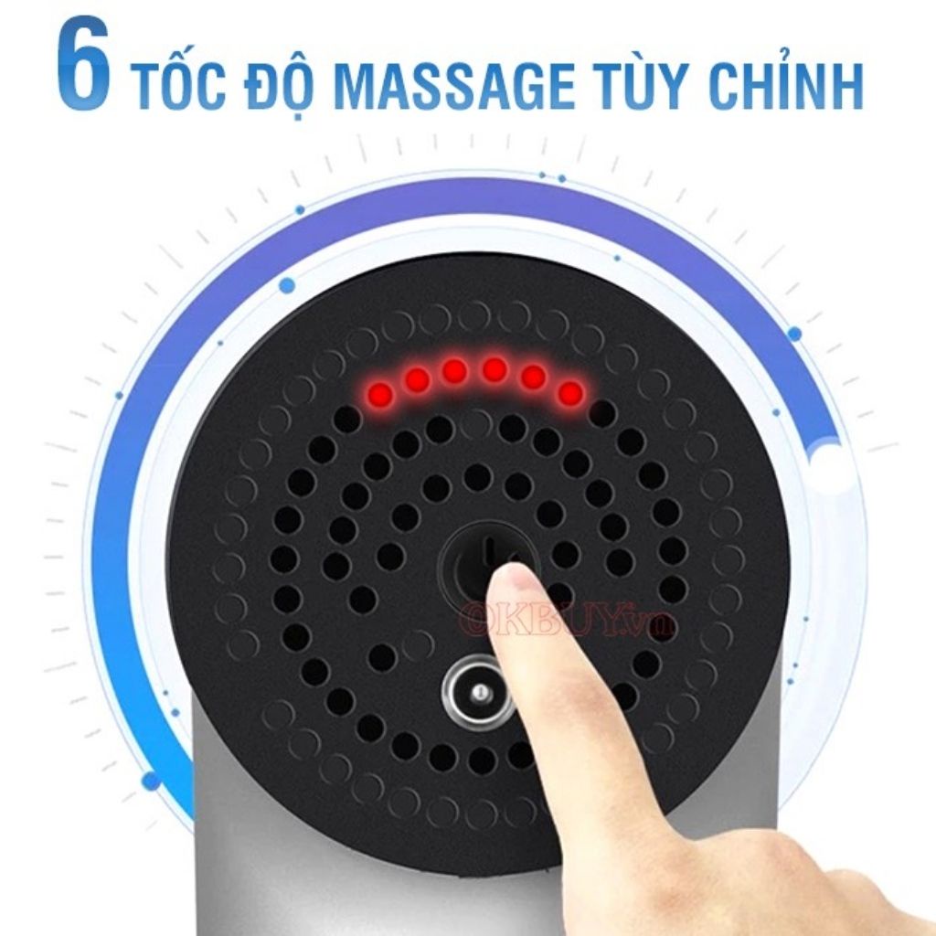 Máy Massage Cầm Tay Fascial HG 320 6 Chế Độ
