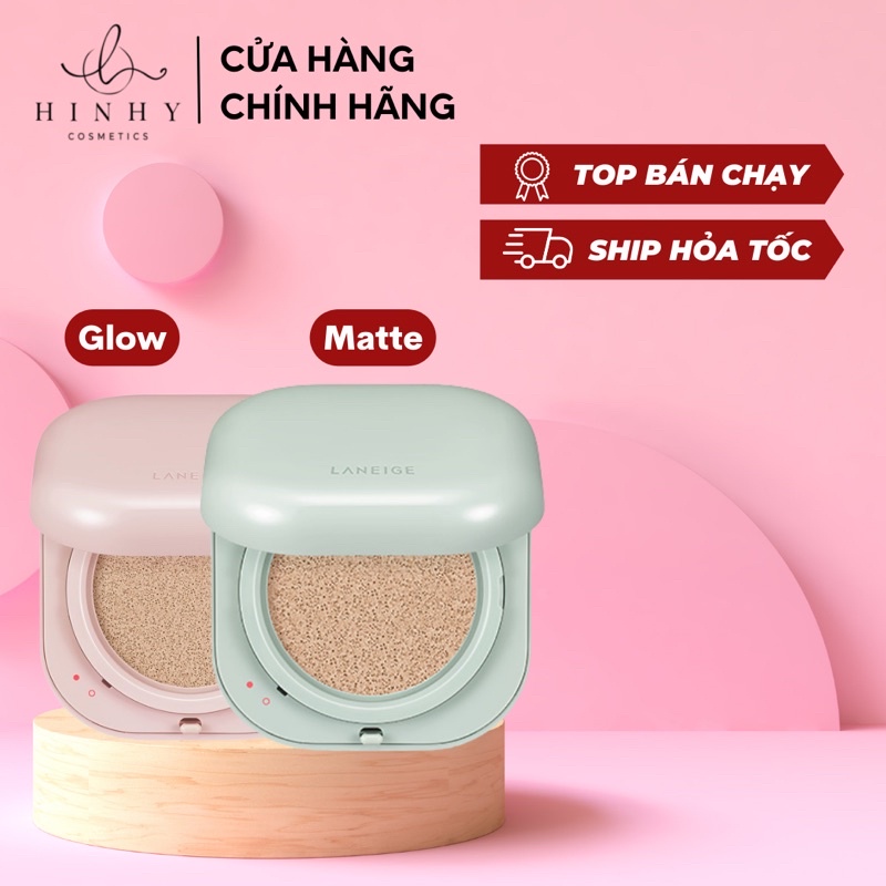 PHẤN NƯỚC LANEIGE NEO MATTE/ GLOW CUSHION SPF50+PA+++