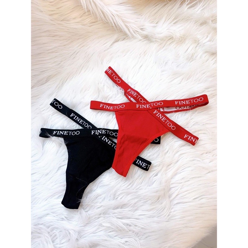 Quần lót lọt khe cotton cao cấp 2 dây vắt chéo sexy