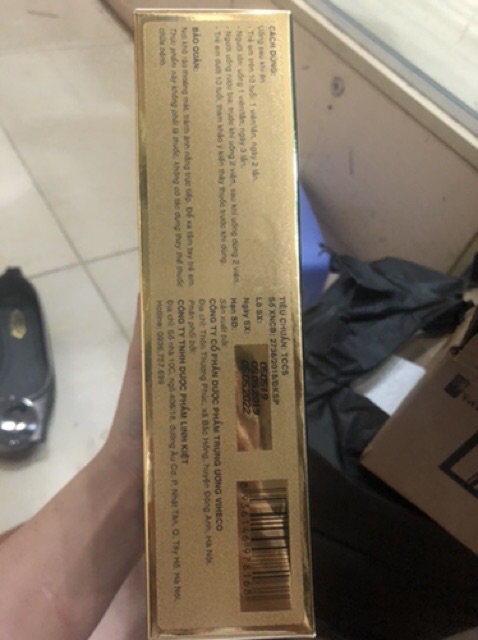 Giải độc gan Cà gai leo xạ đen