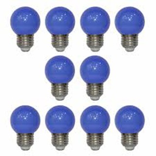 Combo 10 Bóng Đèn Led búp chanh 3W xanh dương