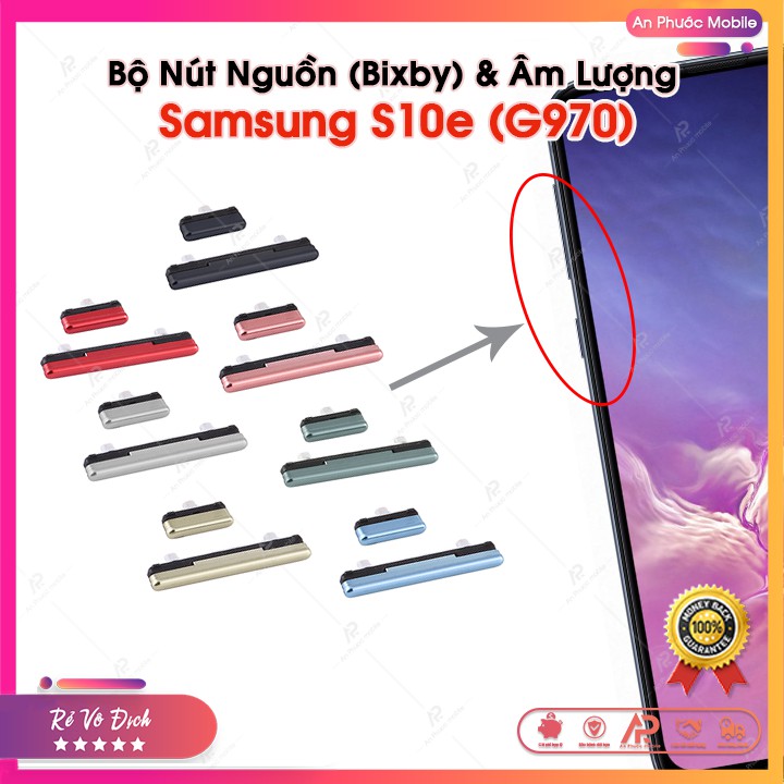 Nút Nguồn / Nút Bixby và Nút Âm Lượng Samsung Galaxy S10e  - Linh kiện phím bấm điện thoại Samsung Zin bóc máy