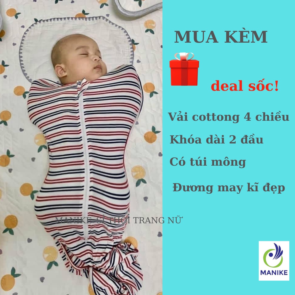 Nhộng Chũn Cho Bé Hàng Cao Cấp Giúp Bé Sơ SInh Ngủ Ngon Sâu Giấc