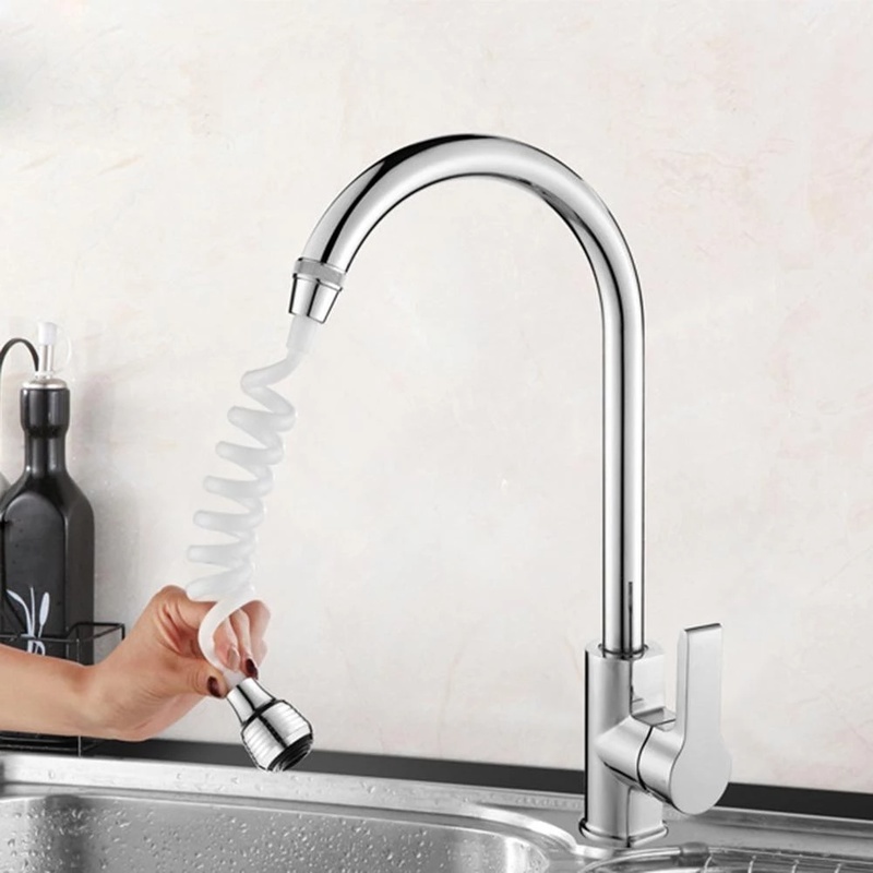Đầu Vòi Nước Nối Dài Có Thể Thu Gọn Tiết Kiệm Nước Tiện Dụng Cho Nhà Bếp/Phòng Tắm